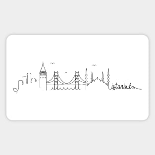 Istanbul City Signature Magnet